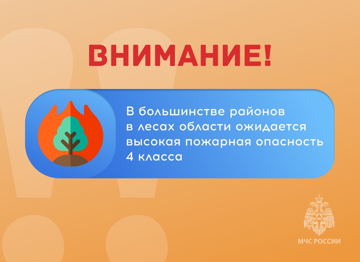 Ожидается «желтый» уровень опасности.